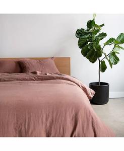 Пододеяльник и накидка из 100% французского льна Bokser Home, белый