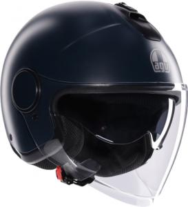 Шлем AGV eteres mono jet, Black/Blue