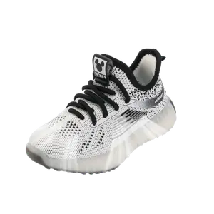 Легкие амортизирующие низкие детские беговые кроссовки Kids' Disney, белый