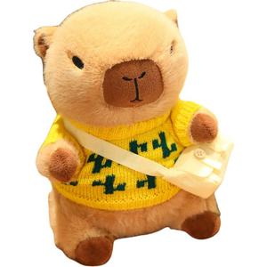 Милая капибара, свитшот рюкзак капибара куклы плюшевая кукла высота 23см Whoops