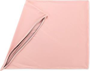 PILLOWY Чехол для подушки Premium Microbead Bed Pillow, X-Large Extra Smooth — ультракомфортный сон с шелковистым антивозрастным покрытием, 85% спандекс/15% нейлон, дышащий, охлаждающий, кремово-персиковый