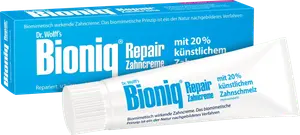 Восстанавливающая зубная паста без фтора 75 мл Bioniq