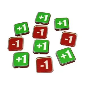 WHv10 — плюс один/минус один, двусторонний, Warhammer 40k Accessories (Litko Aerosystems)