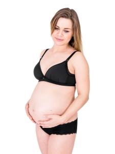 Бюстгальтер-футболка для кормления petit amour GRETA, черный