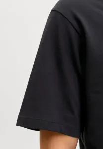 Футболка с принтом jjelogo на один воротник Jack & Jones, Black