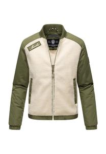 Студенческая куртка Sayoo MARIKOO, цвет Offwhite Dusty Olive