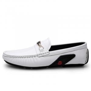 CKVUSAMG Лоферы Gommino мужские, черно-белые