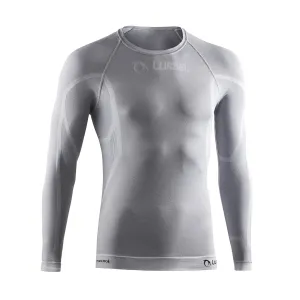 Футболка унисекс Oxigeno с длинными рукавами Lurbel Underwear, серый