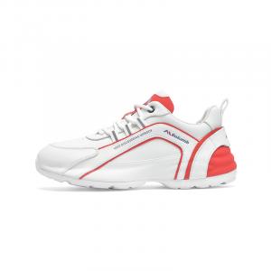 Kolumb Колумб Дышащие Баланс Ударопрочные Низкие Повседневные Туфли Женские Белый Красный, цвет White Red