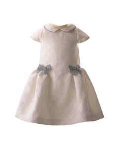 Платье Rachel Riley в стиле дамаст, белый