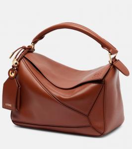 Лёгкая сумка-пазл Featherlight Small tote Loewe, Pecan