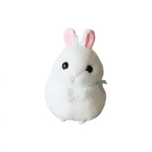 Милый стоячий кролик с очаровательными глазами плюшевая кукла высота 35см/45см CHUNTUSHU, белый