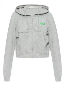 Худи Evona на молнии American Vintage, серый