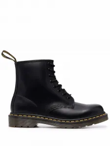 Мужские ботинки Dr. Martens 1460 из гладкой кожи, черный