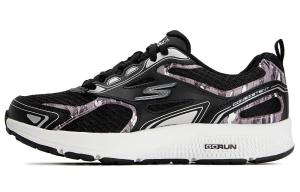 Кроссовки Go Run Consistent женские с низким верхом, черные/белые Skechers
