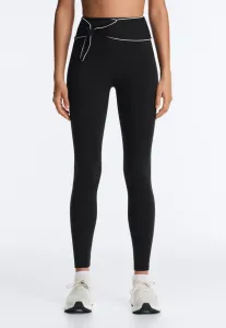 Леггинсы comfortlux длиной до щиколотки с бантом Oysho, Black