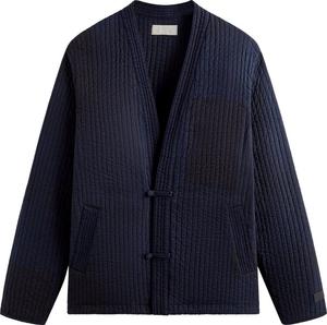 Куртка Kith Abbott Quilted Gi 'Ink', синий