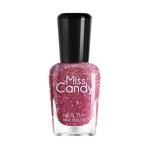 Miss Candy Регулируемый лак для ногтей Health с эффектом быстрой сушки без УФ-лампы, 15 мл/флакон, цвета Pink Blue Lilac Silver Gray