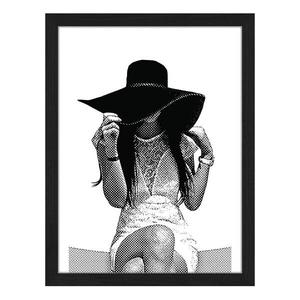 Картина Any Image Young Women Wearing Sun Hat, 32x42x2,6 см