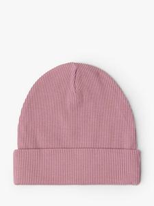 Детская трикотажная шапка с рубчиком Lindex, Dusty Pink