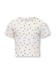 ONLY GIRLS Футболка 'KOGBELLA' в белом цвете