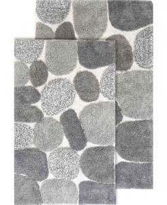 Набор из двух ковриков для ванной Pebbles Chesapeake, серый