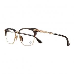 Оправы для очков титановые нестандартной формы унисекс коричневые Chrome Hearts