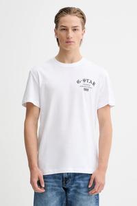 Хлопковая футболка G-Star, белый