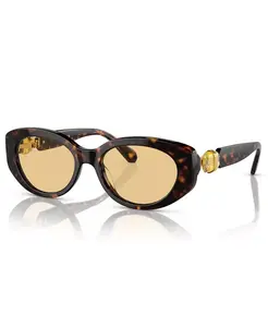 Женские солнцезащитные очки SK6002 Swarovski, коричневый