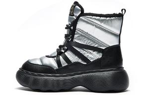 Зимние ботинки женские серебряный Joy&Mario