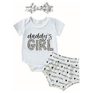 Комплект из 3 предметов для девочки: боди, шорты и повязка на голову Frontier Smart Living