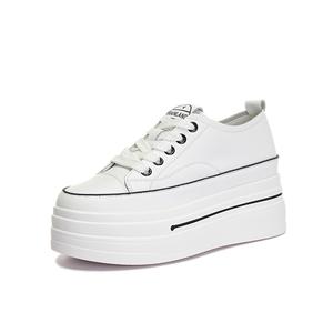 Низкие женские кроссовки Help, White