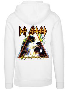 Пуловер F4NT4STIC Hoodie Def Leppard Hysteria, белый