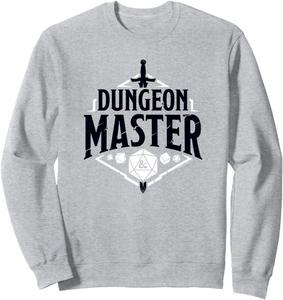 Толстовка с логотипом Dungeons & Dragons Dungeon Master Sword & Dice, синяя