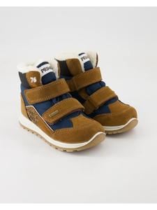 Кроссовки на шнуровке Primigi Klettschuhe, коричневый