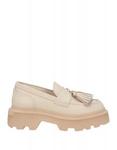 Лоферы Santoni, бежевый