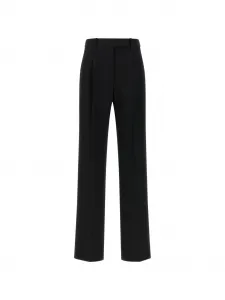 Прямые строгие брюки TOM FORD, черный