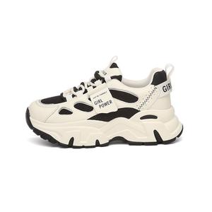 Кроссовки DAPHNE Chunky Sneakers Women's Low-top, черный