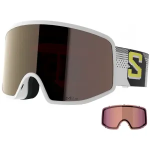 Очки Sentry pro sigma Salomon, White Pixels/Sigma Gun Metal+Sigma Light Blue