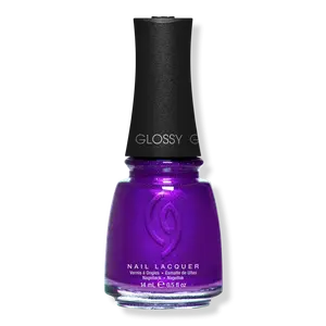 Лак для ногтей Mega Pigment, с мерцающими частицами China Glaze, Coconut Kiss (rich violet)