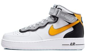 Кроссовки Nike Air Force 1 Mid Athletic Club White Dark Sulfur