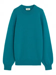 Свитер с круглым вырезом A Paper Kid, синий