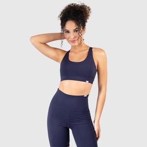 Женский спортивный бюстгальтер Sienna темно-синий для спорта и отдыха SMILODOX, цвет blau