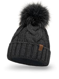 Шапка Vivisence 7014, темно-серый