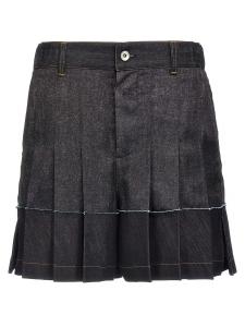 Шорты с воланами SACAI, синий