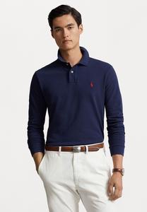 Рубашка-поло CUSTOM SLIM FIT Polo Ralph Lauren, темно-синий Ньюпорт