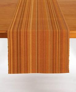 Настольная дорожка Hampton Stripe, 72 x 14 дюймов Tableau, оранжевый