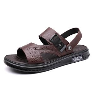 POPULAR ROUSE PR Мужские пляжные сандалии коричневые, цвет Brown