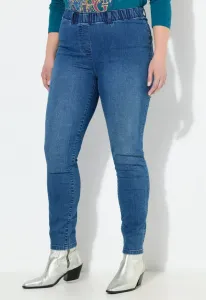 Джинсы узкого кроя sienna komfortbund Ulla Popken, Blue Denim