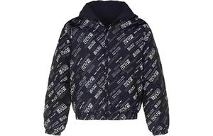 VERSACE Пуховик мужской черный